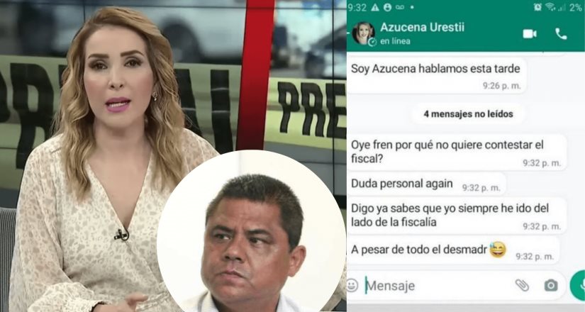 Papá de Debanhi Escobar revela mensajes de Azucena Uresti.