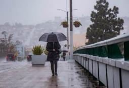 Conagua informa acumulado de lluvias en Baja California por el paso del Frente Frío Número 44