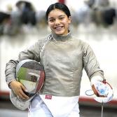 Conquista Natalia Botello medalla de oro en el panamericano juvenil de esgrima