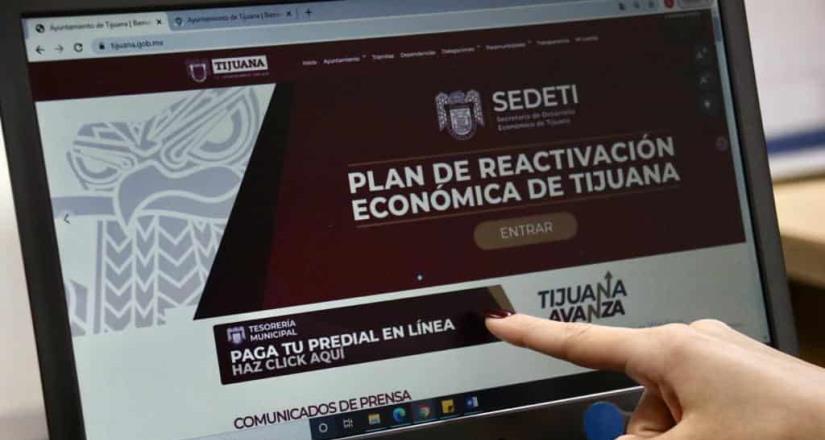 Habilita municipio de Tijuana pestaña en sitio oficial para facilitar pago de predial