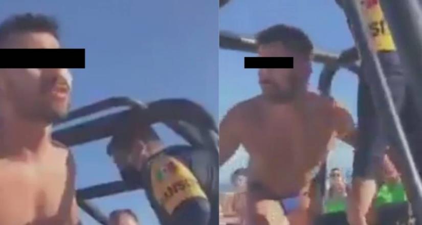 Policías arrestan a pareja gay por besarse en una playa de Cancún