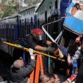 Choque de tren en Argentina