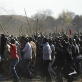 Violencia en Sudáfrica por minas
