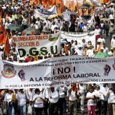 Protestas contra Reforma Laboral