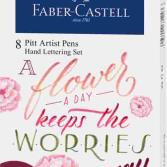 El arte del lettering con Faber-Castell para este Día del Amor y la Amistad.