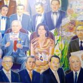 La historia de Tijuana es plasmada dentro de un mural el cual retrata su evolución