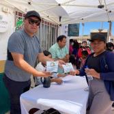 Empadronan a 100 familias al programa "Leche Liconsa" en San Vicente