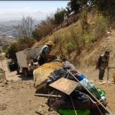 Retira Servicios Públicos cerca de 5 toneladas de basura de traspatio en la colonia Loma Linda