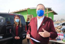 Entrega alcaldesa de Mexicali, trabajos de pavimentación en la colonia Progreso