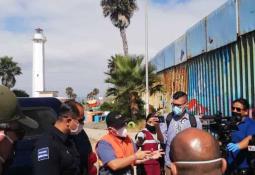 DIF Baja California atendió a las familias migrantes de el chaparral.