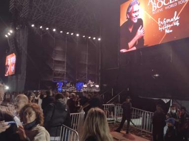 Experiencia en el concierto de Andrea Bocelli en Bajamar Ocean Front Golf Resort