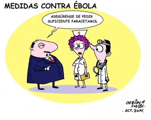 Medidas contra ébola...