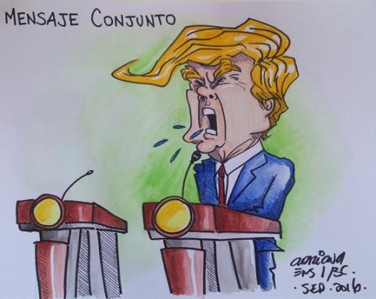 Trump en México