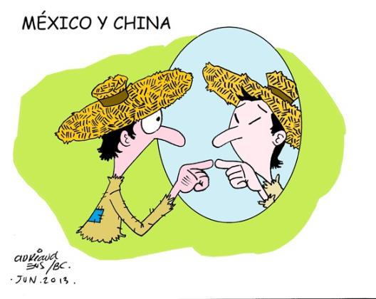 México y China