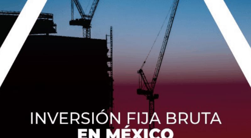 Inversión fija bruta en México Octubre 2020