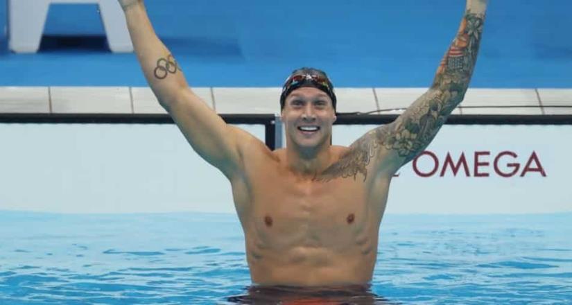Caeleb Dressel el nadador estadounidense ganó la prueba más deseada de Tokyo 2020, después de una lucha contra la presión de los Juego Olímpicos
