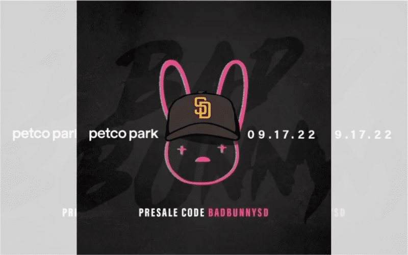 Bad Bunny anuncia su presentación en Petco Park San Diego en septiembre