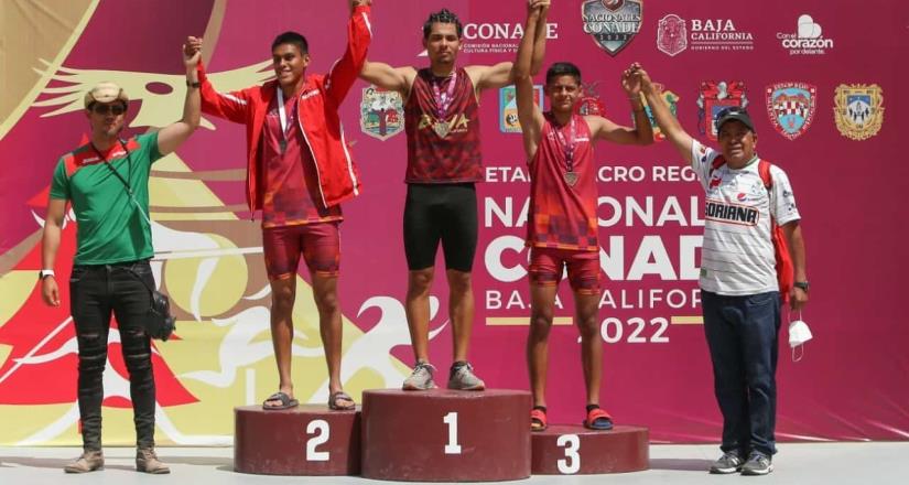 Termina Baja California con más de 40 oros y más de 100 medallas en regional de atletismo