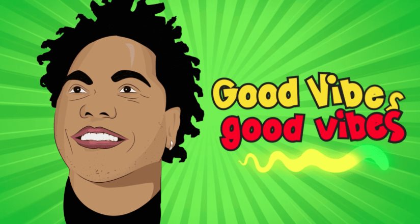 A ritmo de reggae, Damián presenta Good vibes